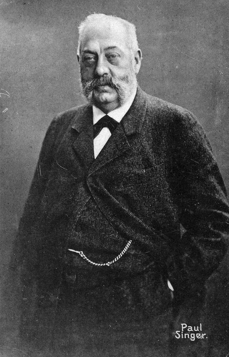 Paul Singer, Sozialdemokrat und Stadtverordneter in Berlin