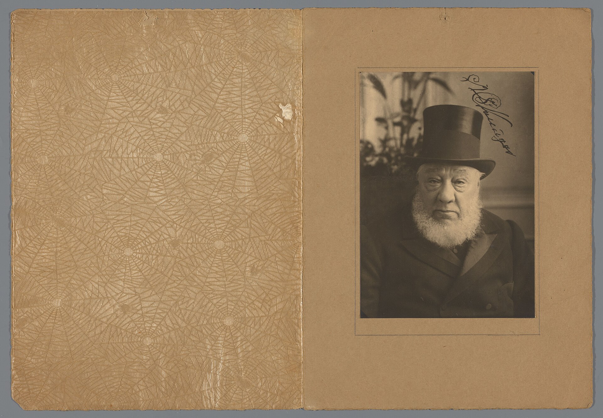 Paul Krüger, Präsident der Südafrikanischen Republik, Fotografie um 1900