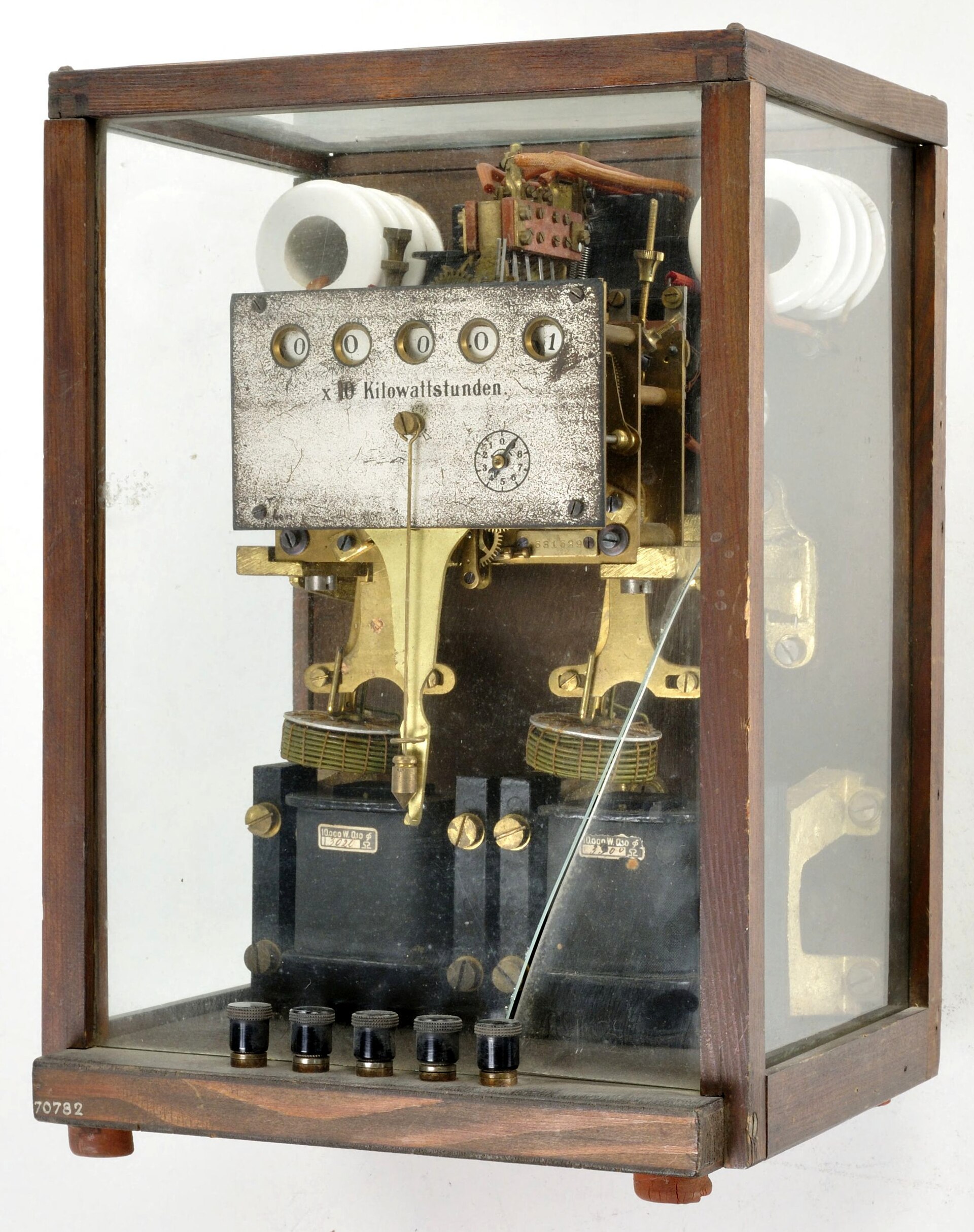 Aronscher Elektrizitätszähler, Museumsobjekt