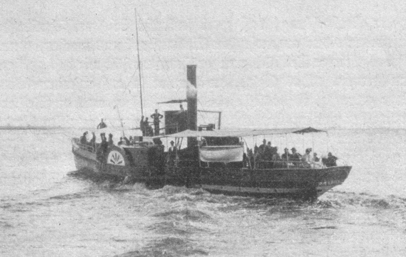 Der Ausflugsdampfer „Primus“