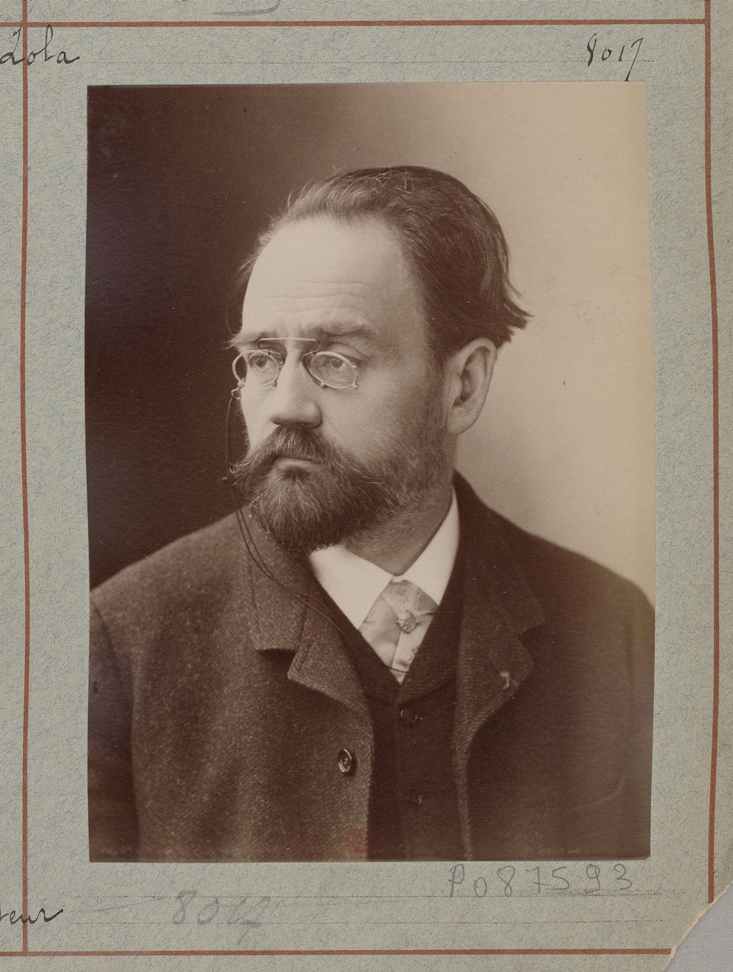 Émile Zola, Fotoporträt