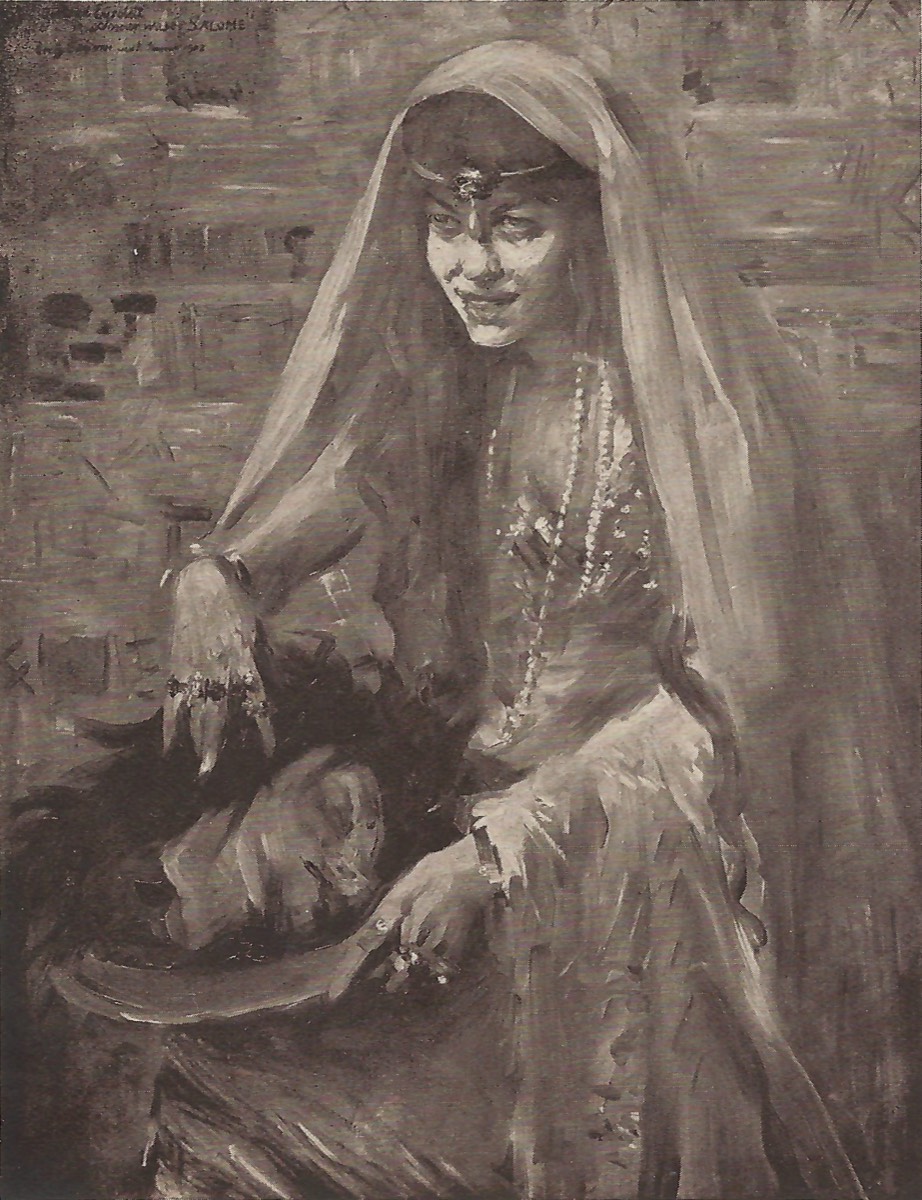 Gertrud Eysoldt als Salome, Gemälde von Lovis Corinth