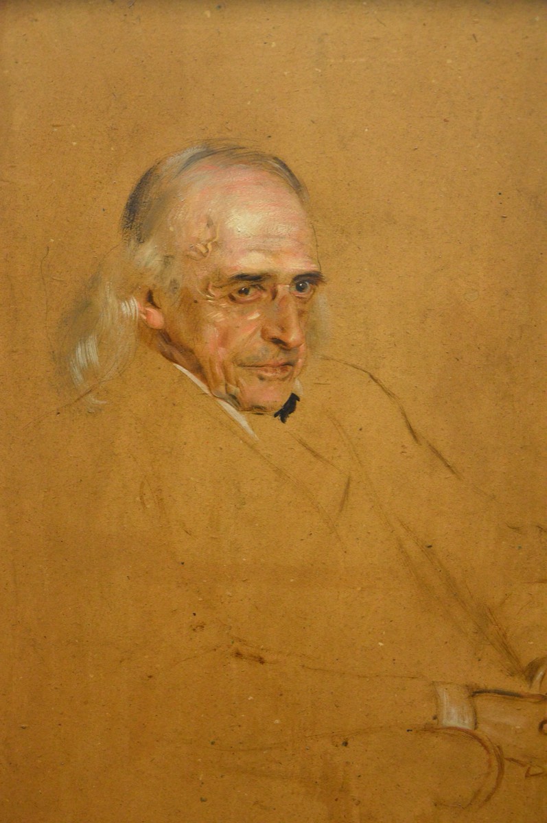 Theodor Mommsen, Gemälde von Franz von Lenbach