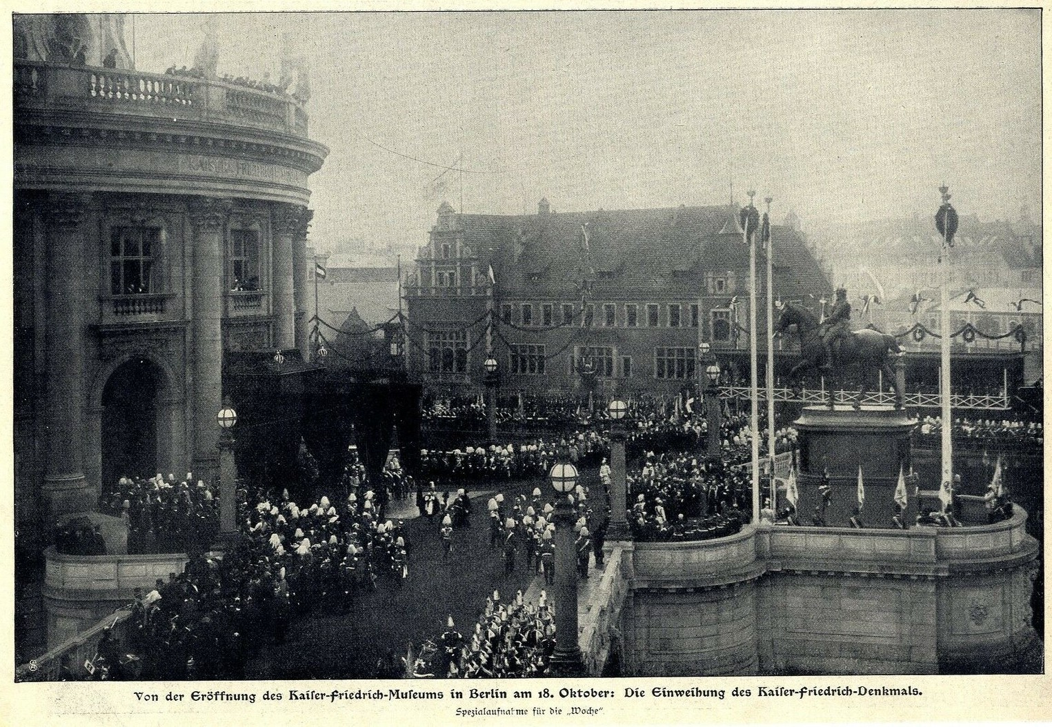 Die Eröffnung des Kaiser-Friedrich-Museums am 18. Oktober 1904