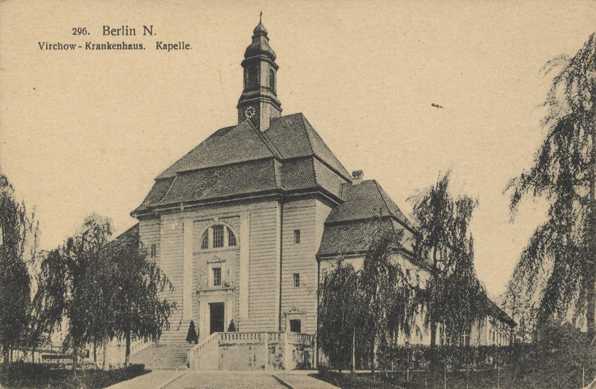 Die Kapelle des Rudolf-Virchow-Krankenhauses im Wedding