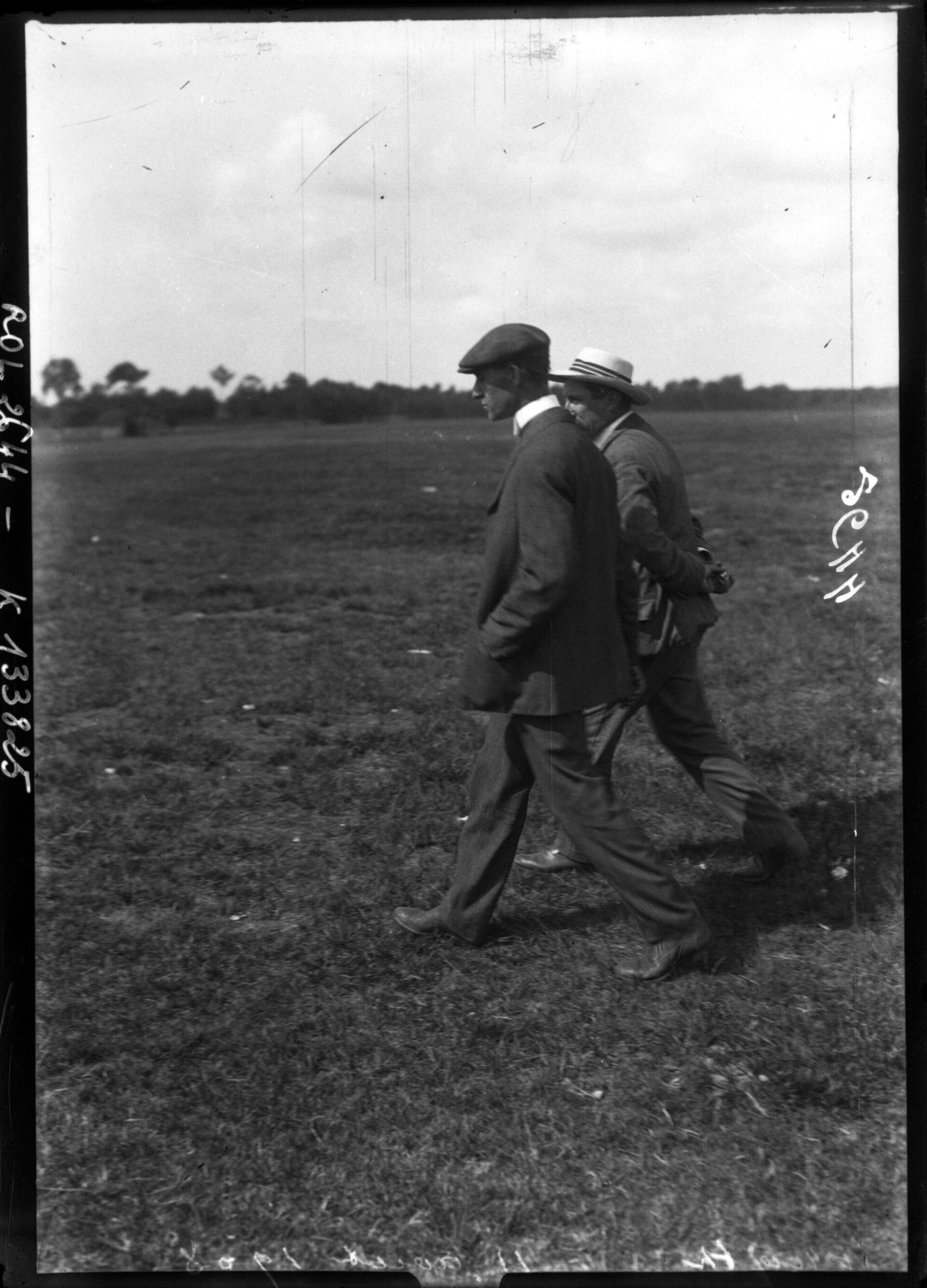 Wilbur Wright bei den Flugvorführungen in Le Mans