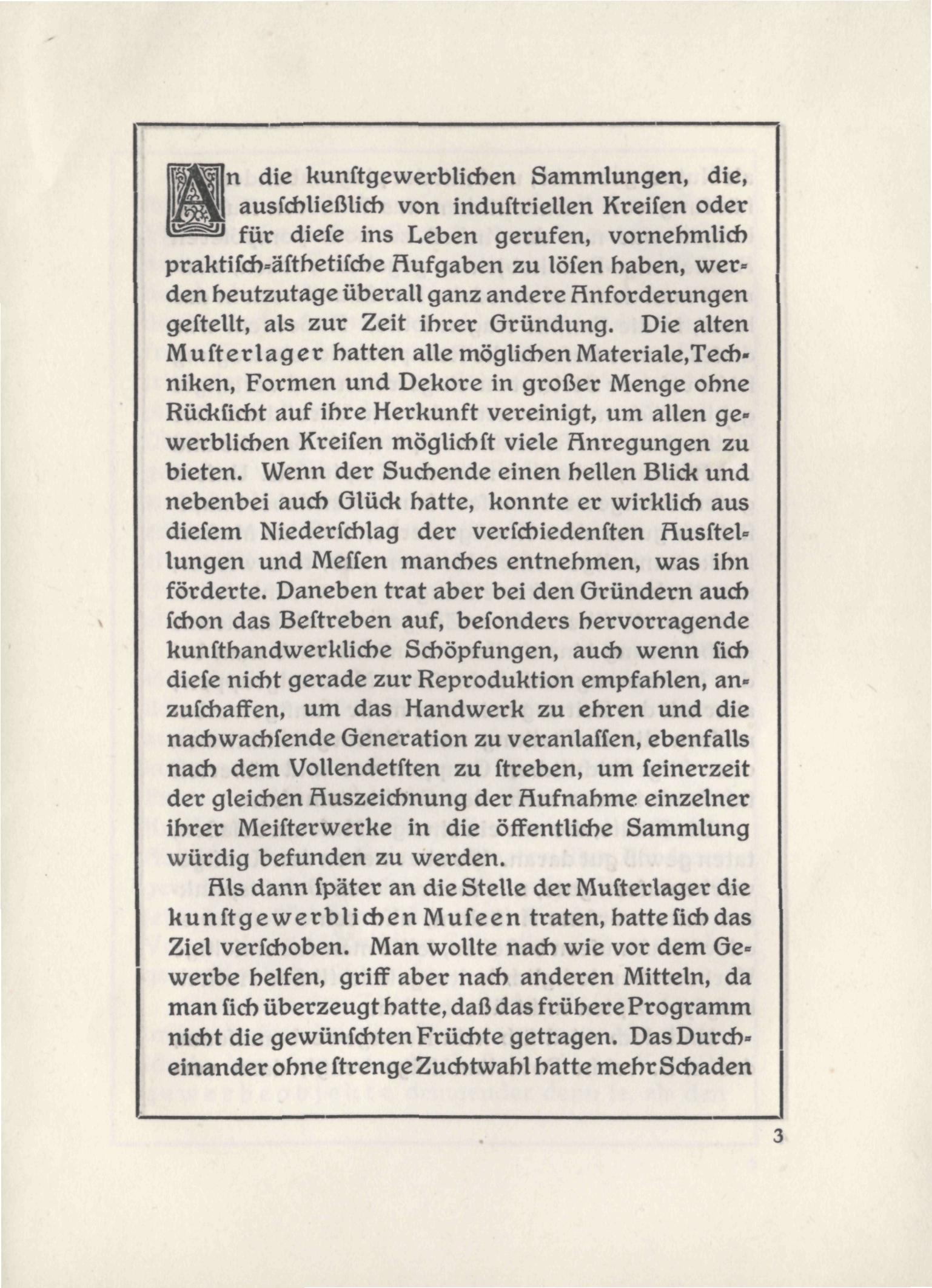 Tafel aus dem Führer „Geschmacksverirrungen im Kunstgewerbe"