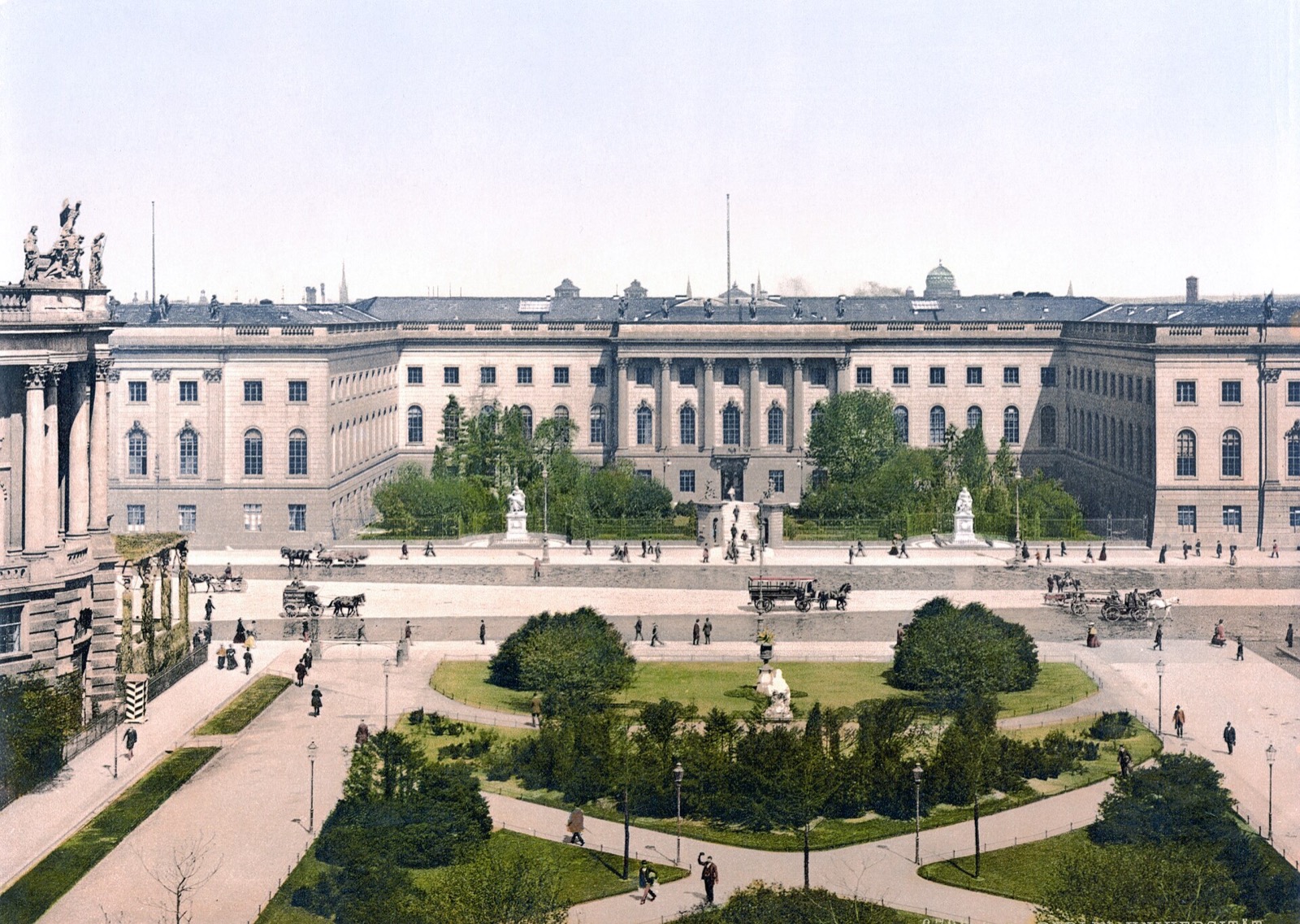 Das Hauptgebäude der Friedrich-Wilhelms-Universität