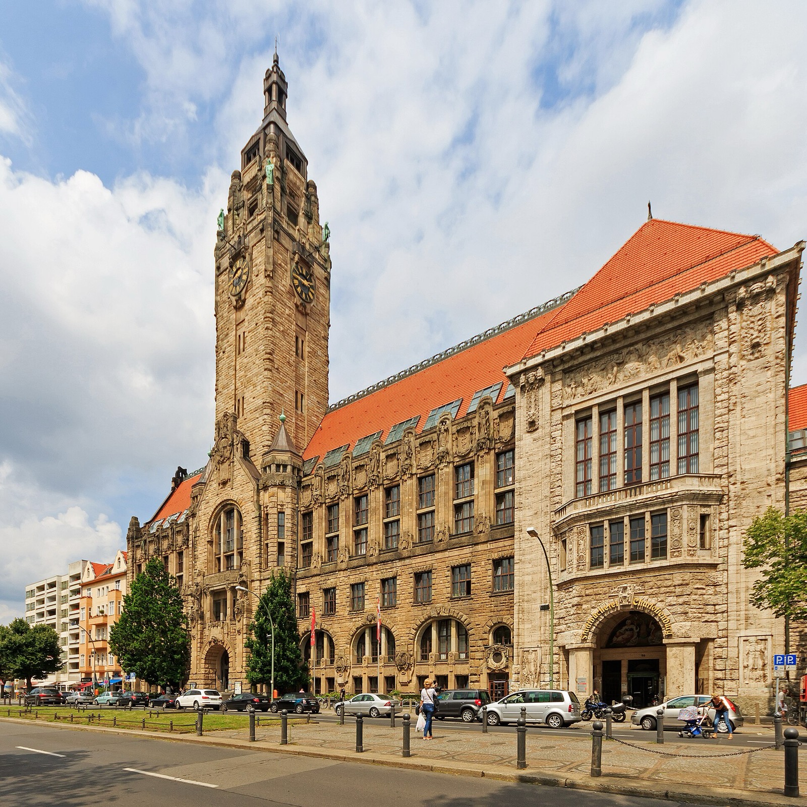 Rathaus der 1911 noch selbstständigen Stadt Charlottenburg