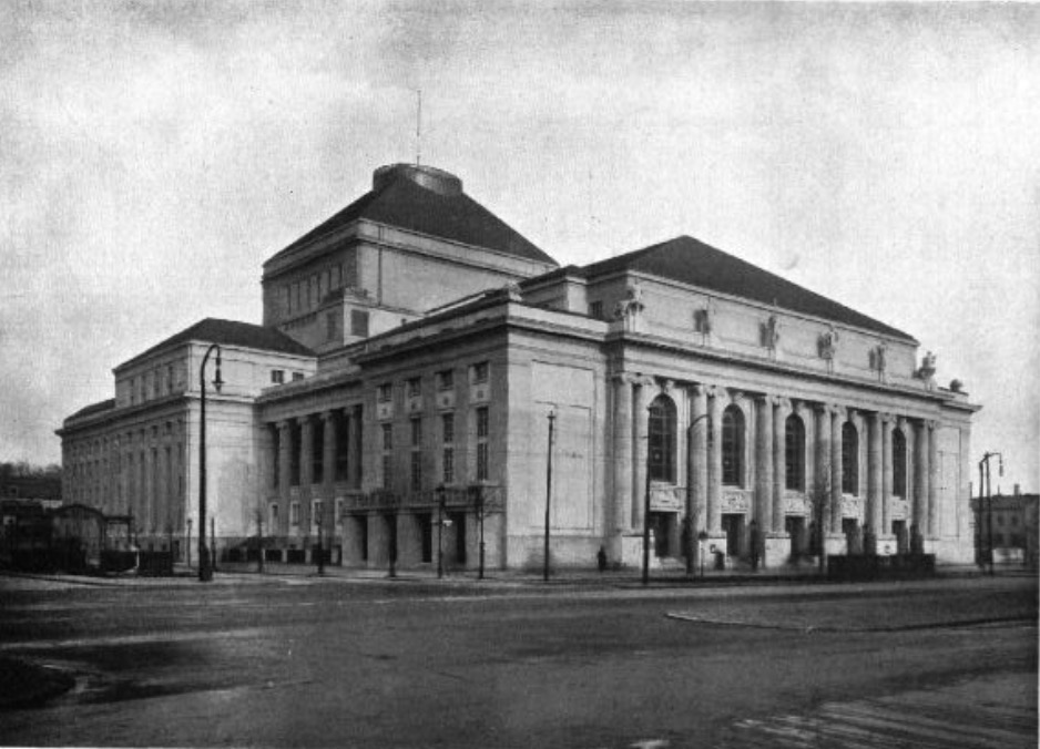 Deutsches Opernhaus an der Bismarckstraße