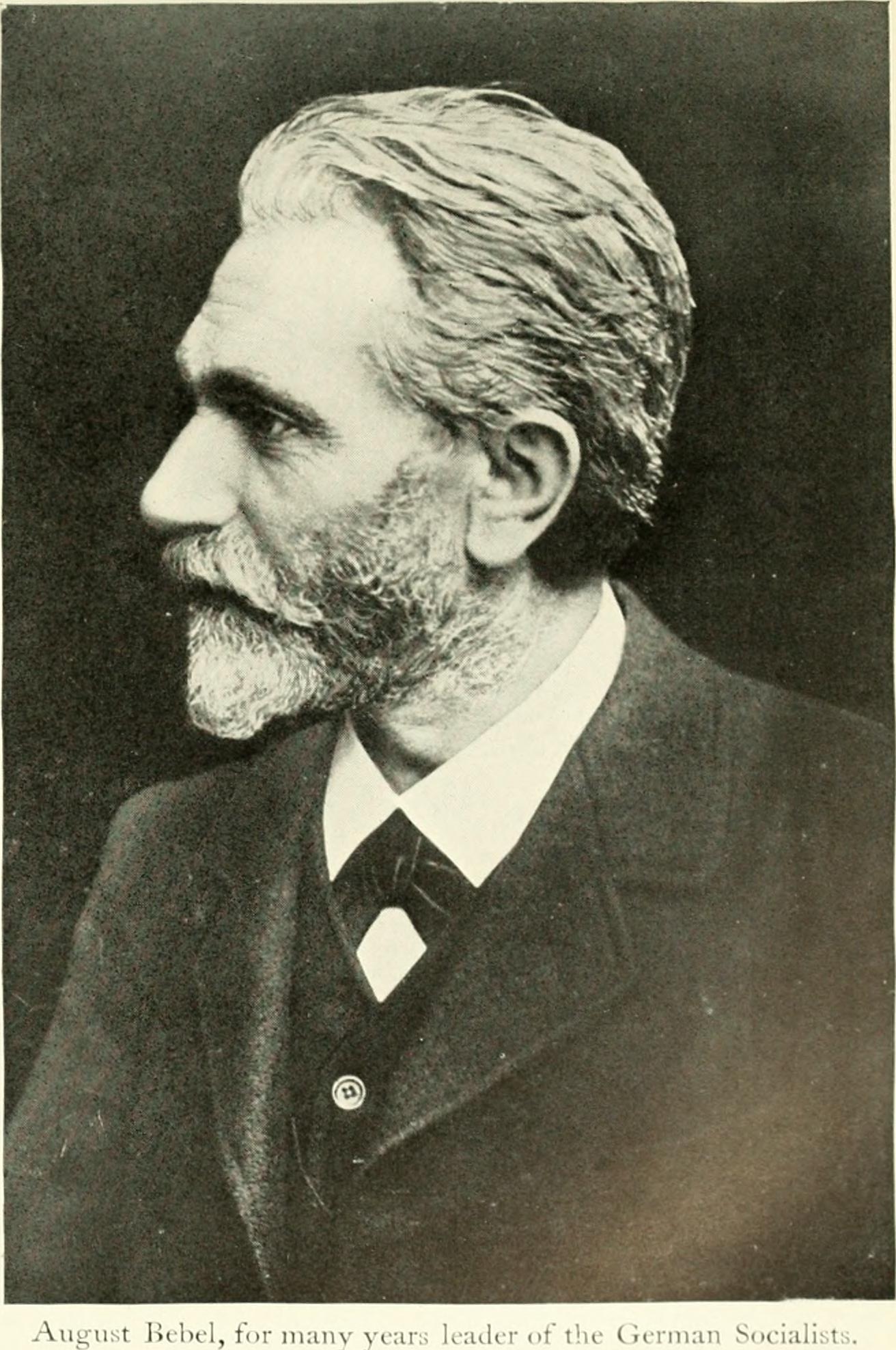 Porträtfoto August Bebel