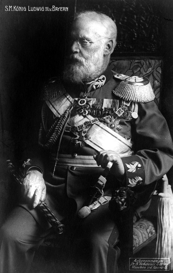 Porträtfoto König Ludwig III. von Bayern