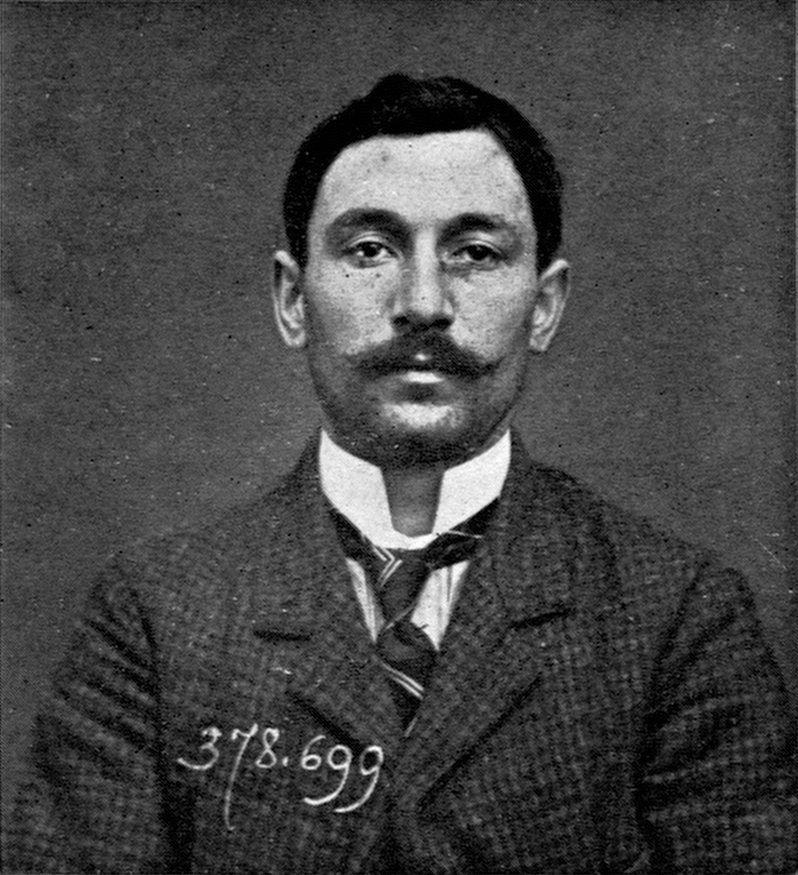 Polizeifoto Vincenzo Peruggia