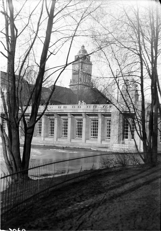Ansicht des Rathauses der Stadt Schöneberg