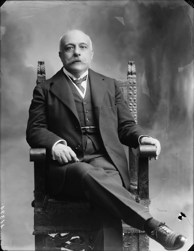 Porträt Ministerpräsident Antonio Salandra