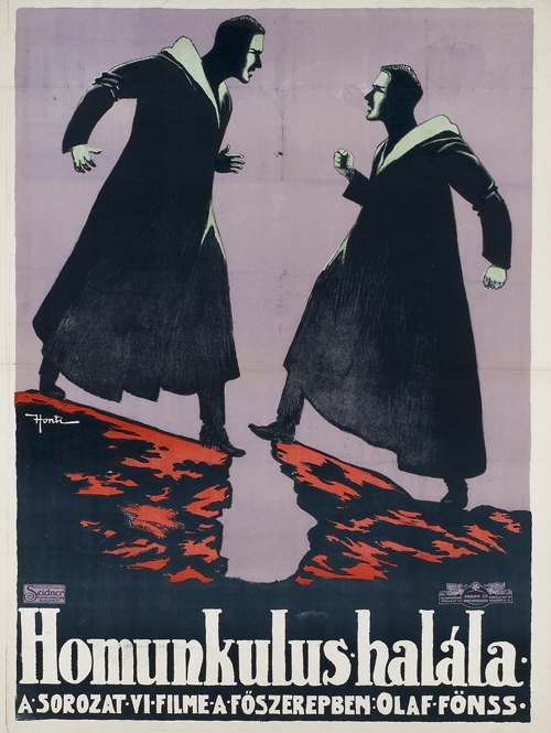 Werbeplakat zu einer späteren Folge der Filmserie „Homunculus"
