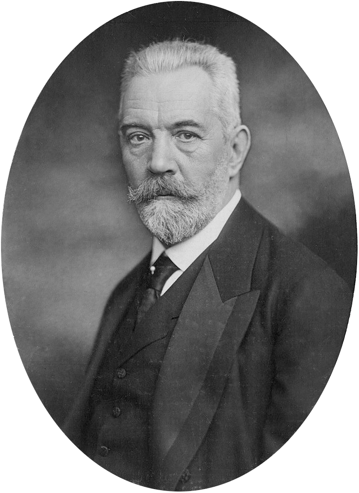 Porträtfoto Reichskanzler Theobald von Bethmann Hollweg