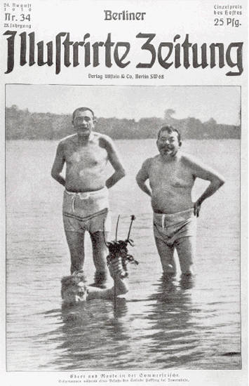 Ebert und Noske in der Ostsee