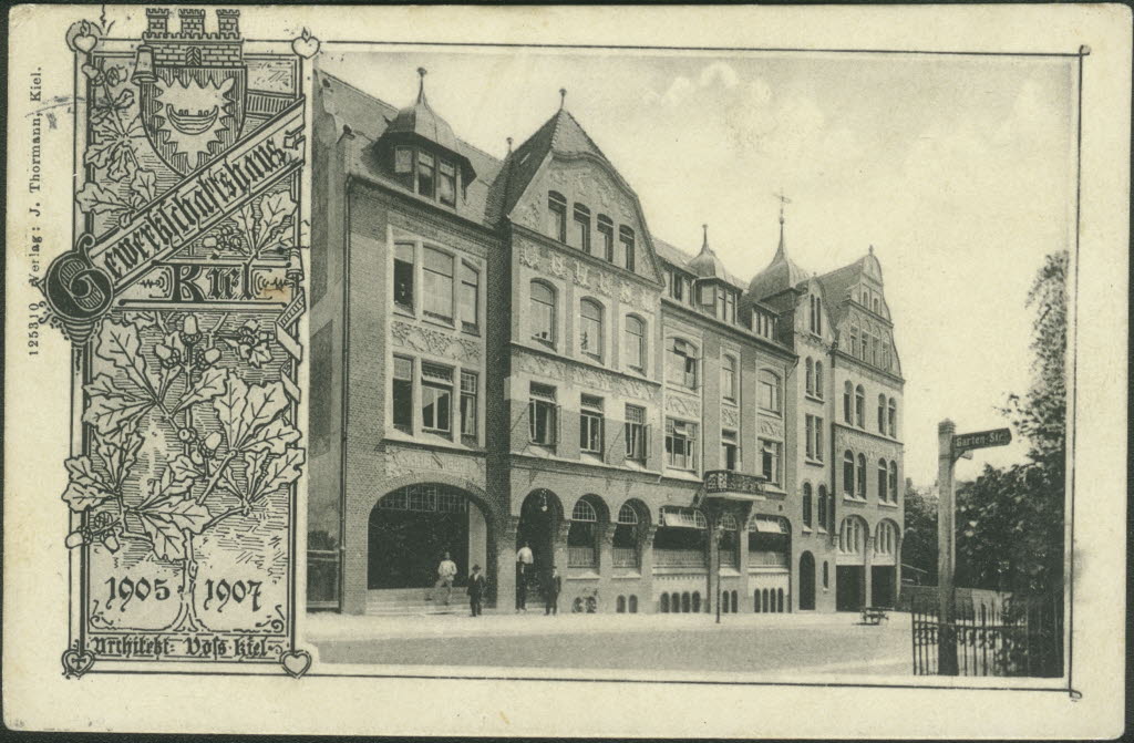 Gewerkschaftshaus Kiel in der Fährstraße