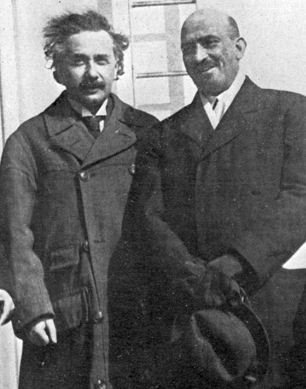 Porträtfoto Albert Einstein