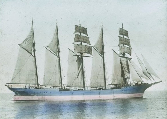 Toppsegelschoner Carl Vinnen unter Segeln