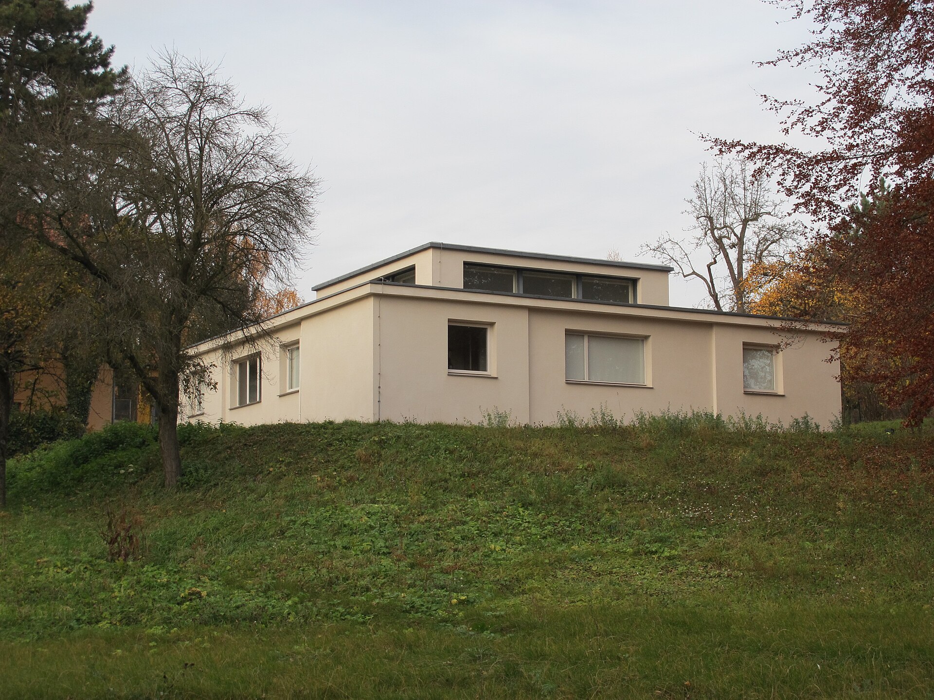 Das Musterhaus Am Horn in Weimar, moderne Aufnahme