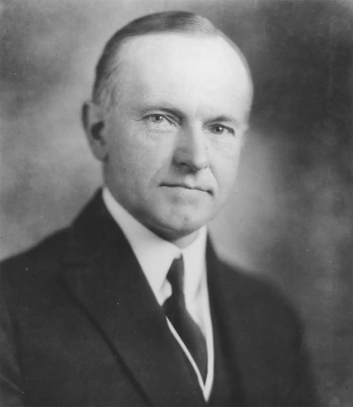 Porträtfoto Calvin Coolidges, 1924