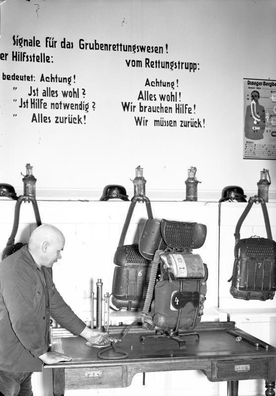 Kohlebergbau bei Kattowitz