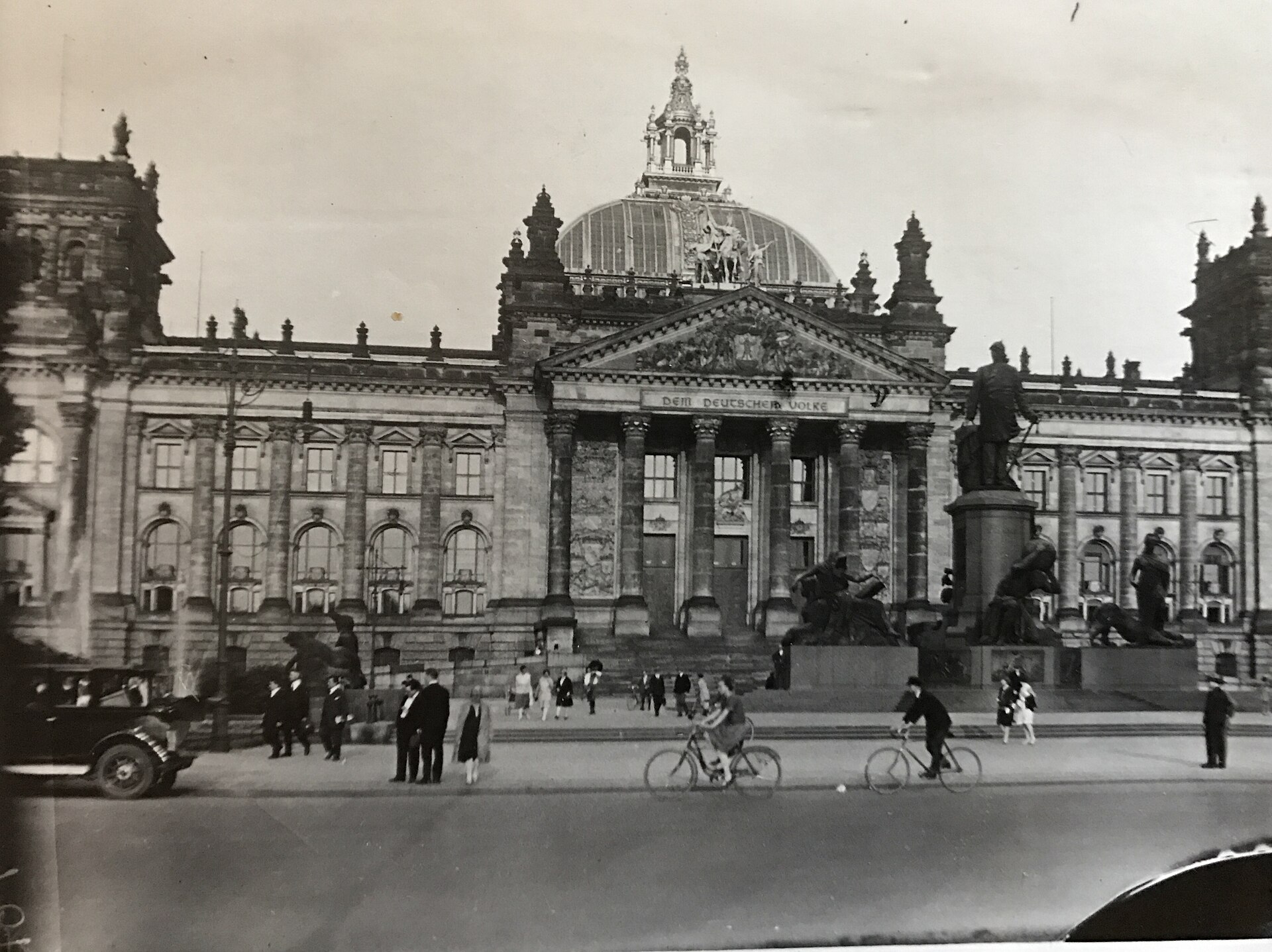 Das Reichstagsgebäude in Berlin