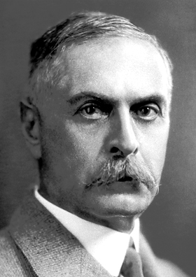 Karl Landsteiner, der 1930 den Medizin-Nobelpreis für die Entdeckung der Blutgruppen erhält