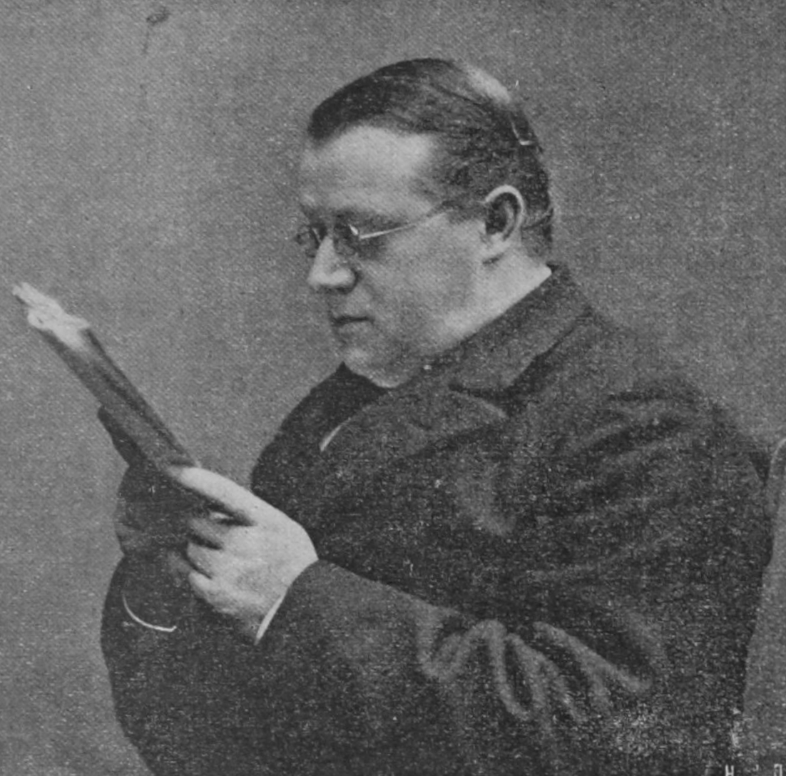 Porträt des Kieler Theologen Otto Baumgarten