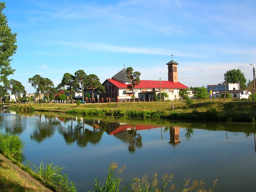 Der Bromberger Kanal (Kanał Bydgoski), der die Weichsel mit der Oder verbindet