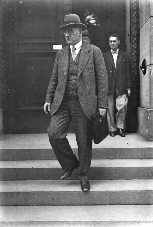 Otto Braun, bis zum Preußenschlag sozialdemokratischer Ministerpräsident Preußens