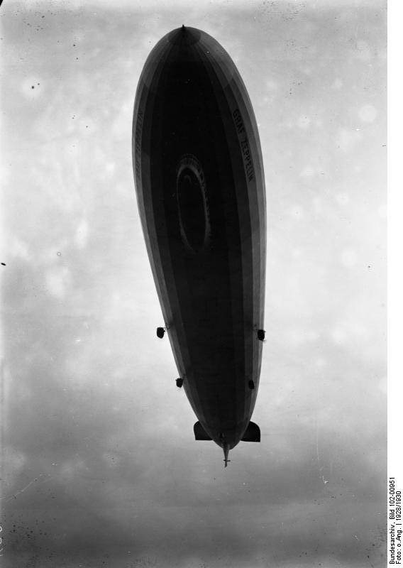 Das Luftschiff LZ 127 „Graf Zeppelin"