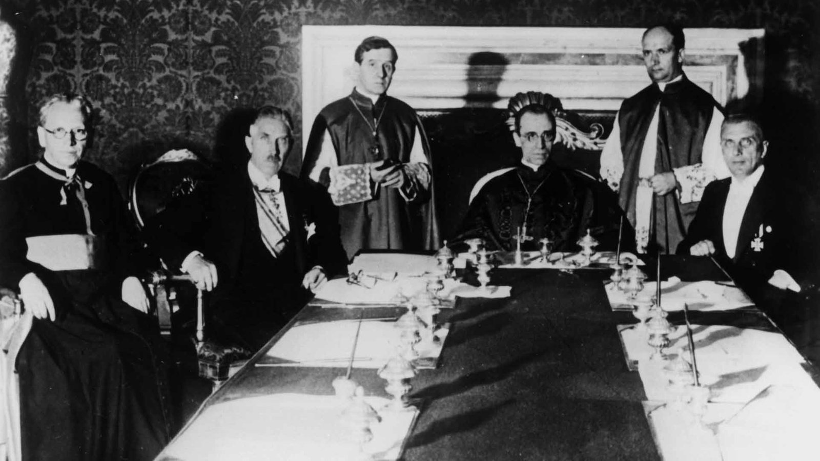 Unterzeichnung des Reichskonkordats in Rom am 20. Juli 1933