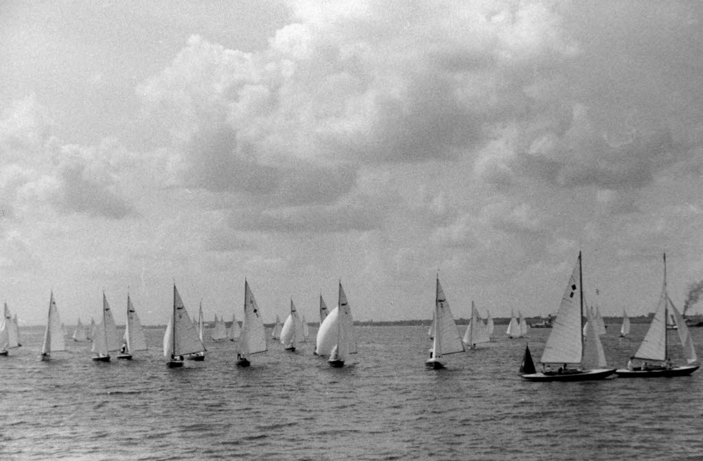Segelregatta der Wal-Klasse zur Kieler Woche 1935