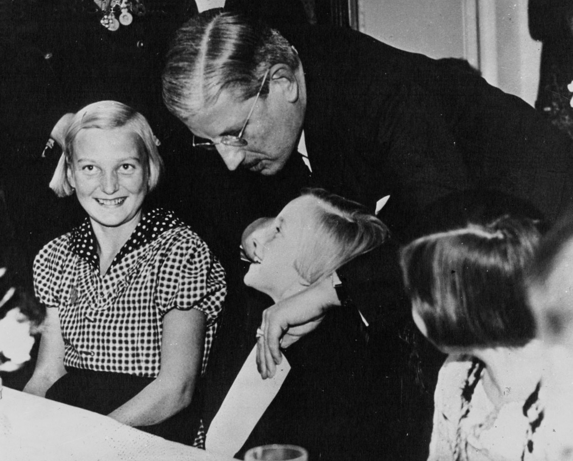 Der österreichische Bundeskanzler Kurt Schuschnigg, 1936