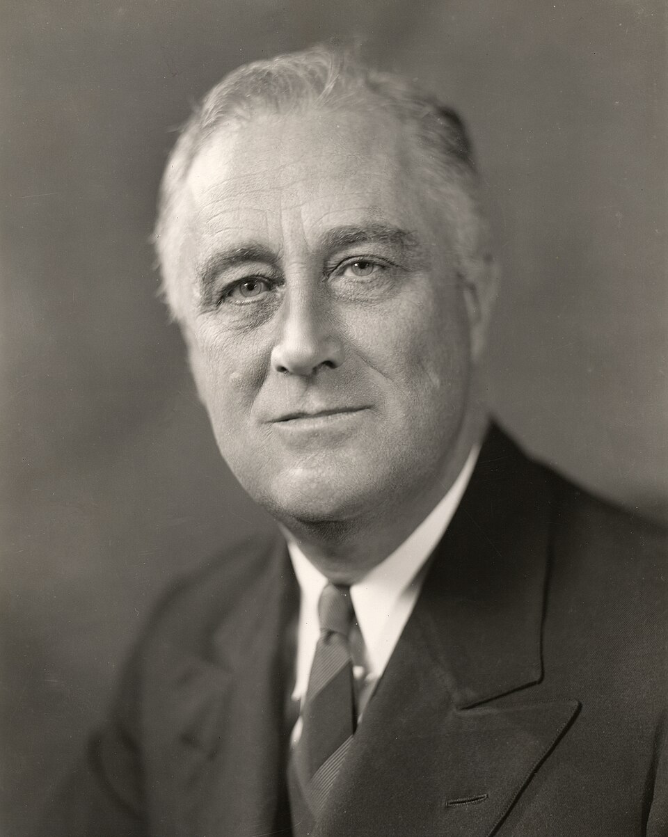 US-Präsident Franklin D. Roosevelt im Juni 1936