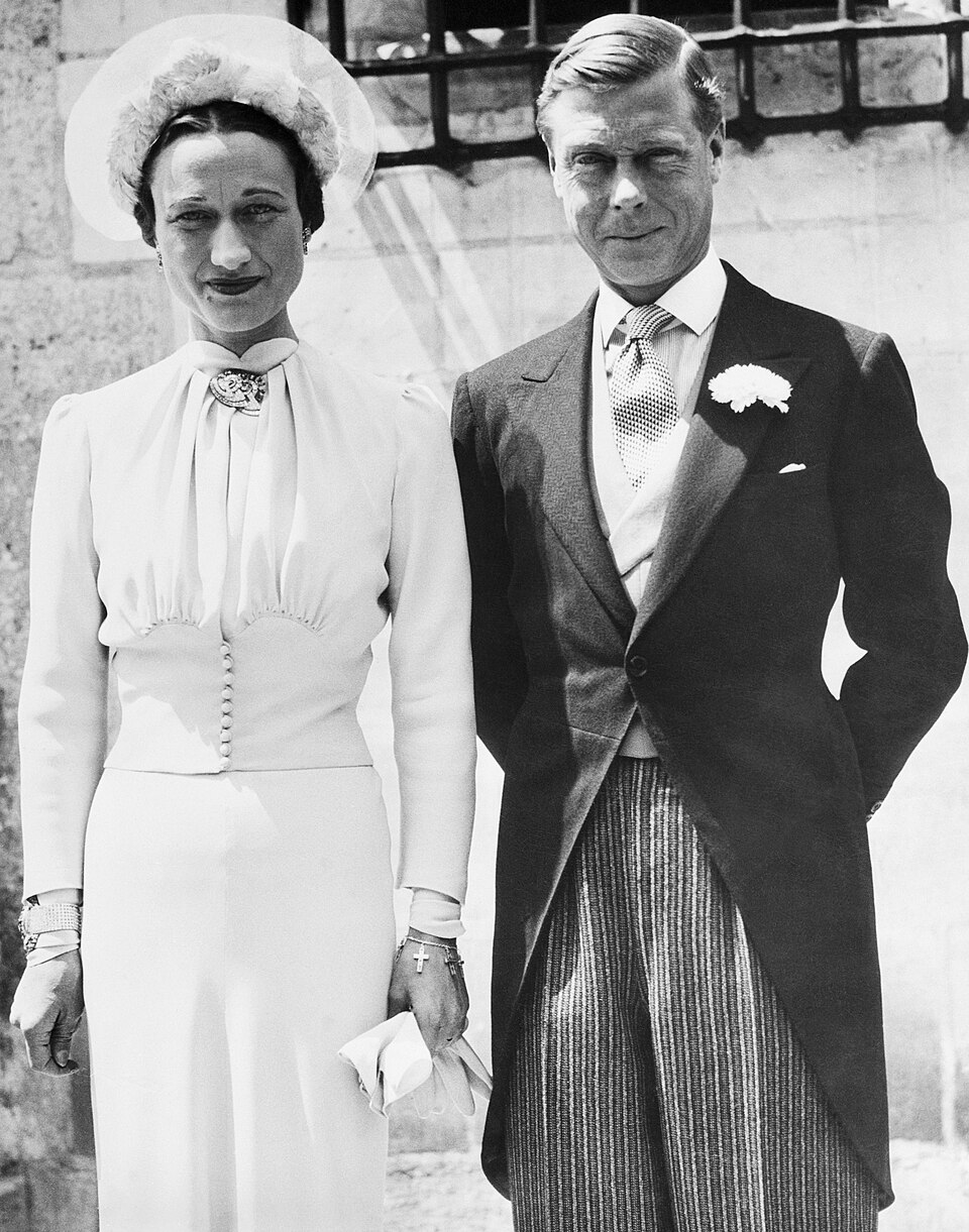 Hochzeitsporträt von Edward, Herzog von Windsor, und Wallis Simpson, 1937