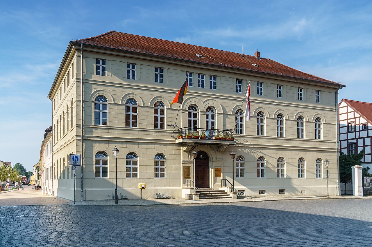 Das Rathaus von Luckenwalde