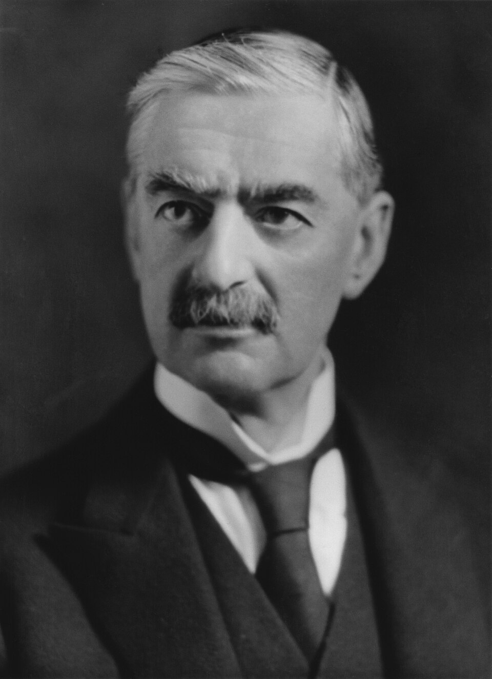 Porträt von Neville Chamberlain