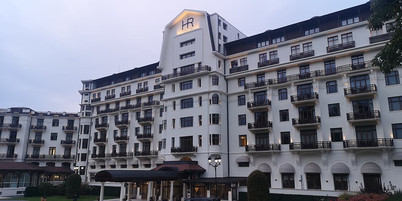 Das Hôtel Royal in Évian, Tagungsort der Flüchtlingskonferenz 1938
