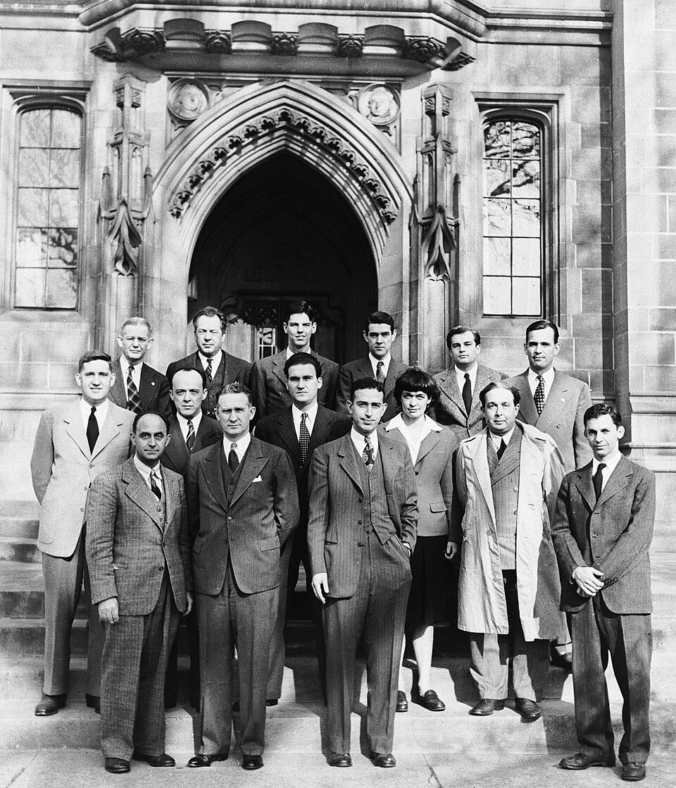 Das Team von Chicago Pile-1 um Enrico Fermi