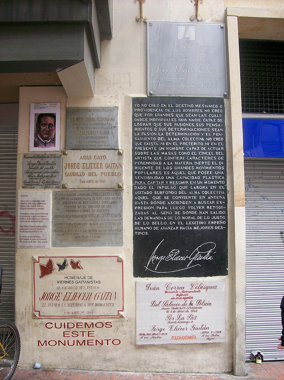 Jorge Eliécer Gaitán, kolumbianischer Oppositionsführer