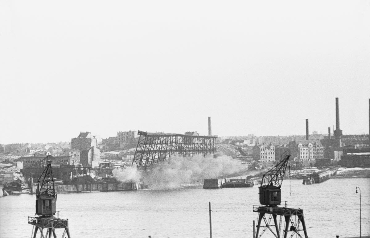 Hellinge der Germaniawerft in Kiel