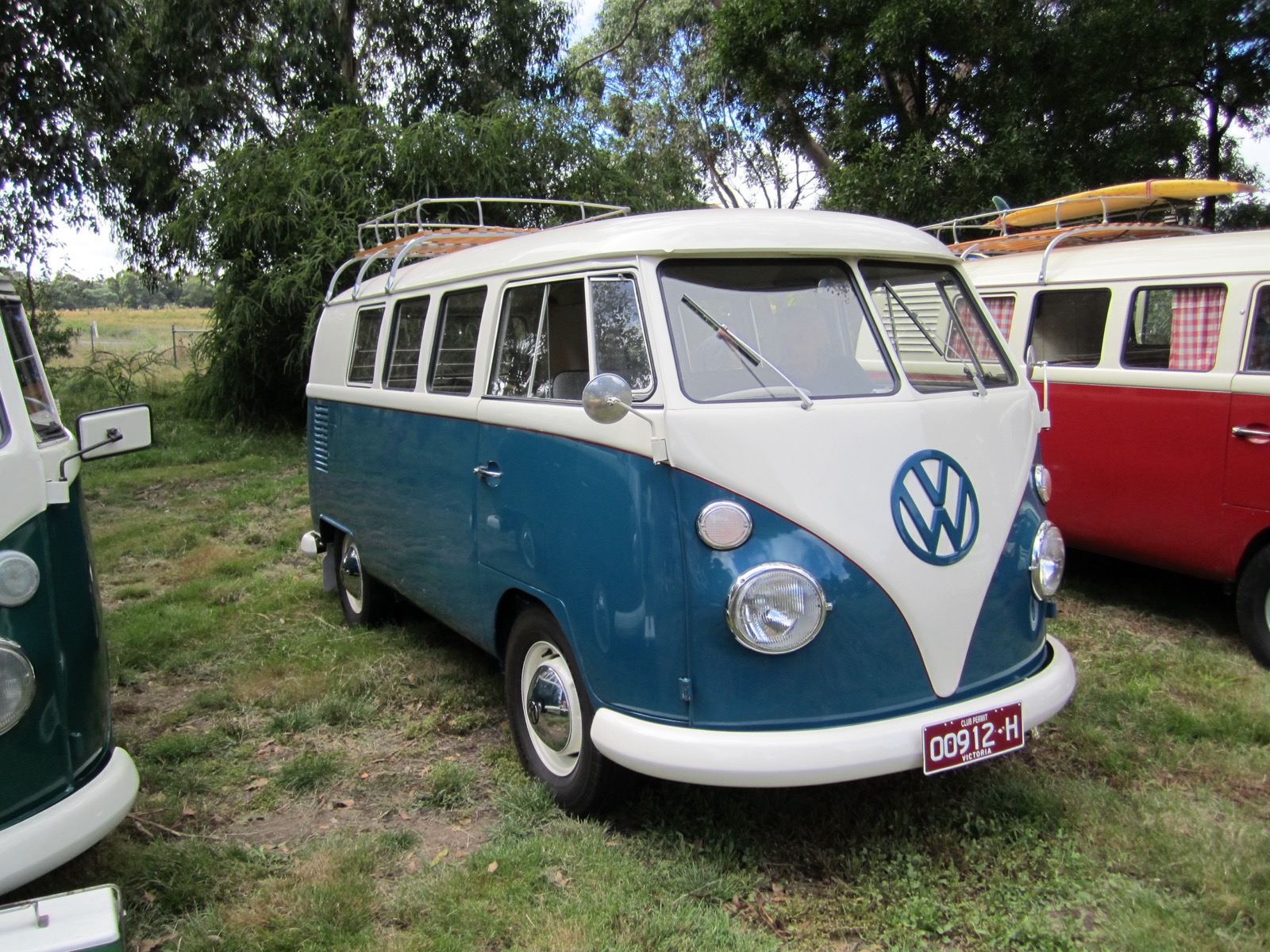 Ein VW Transporter T1 „Bulli", Aufnahme von 1953