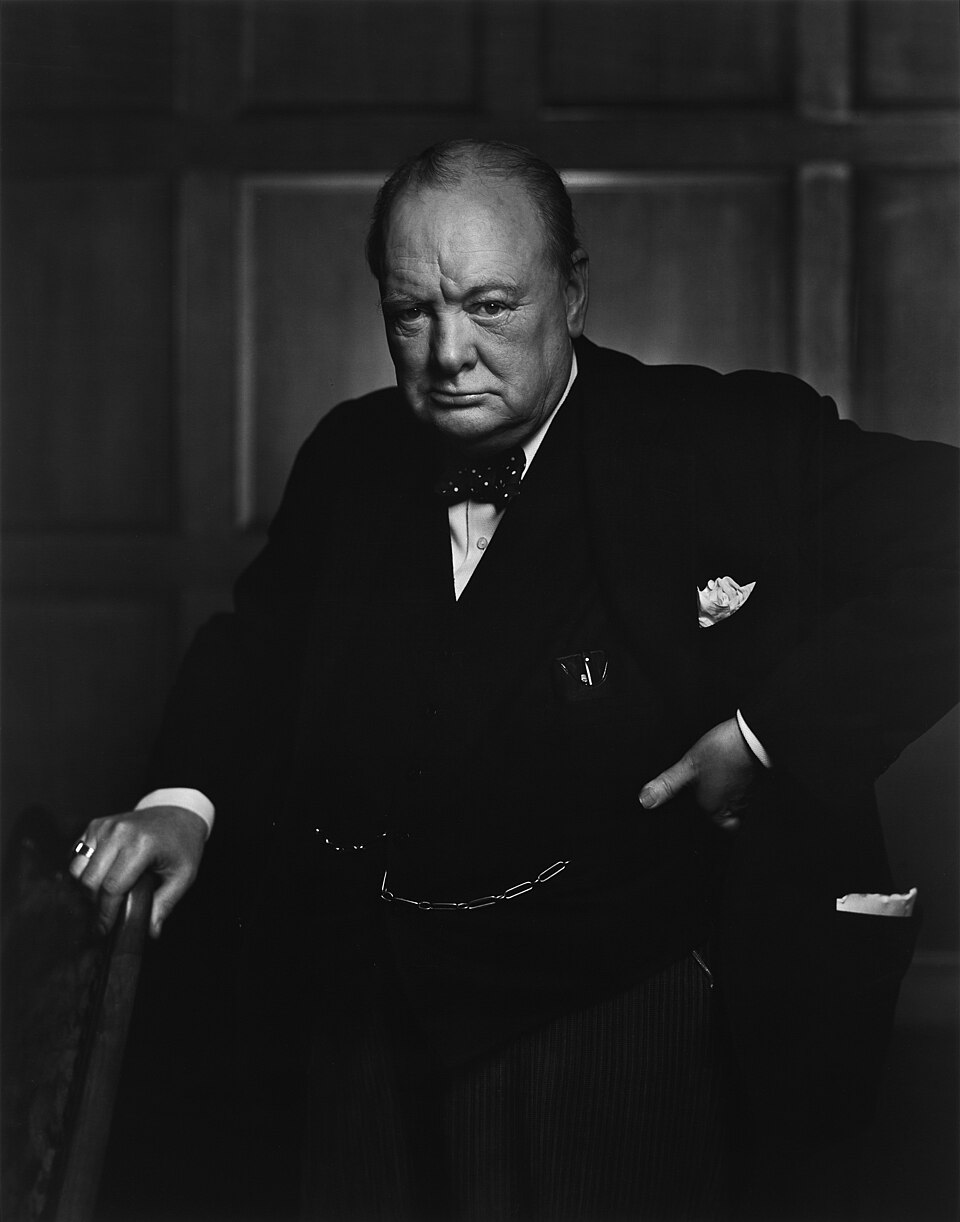 Winston Churchill, Porträt (Symbolfoto)