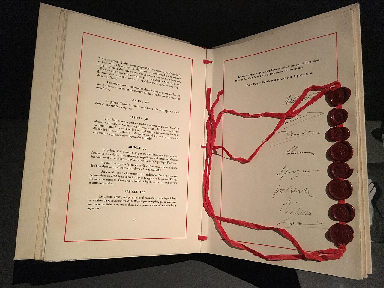 Die Gründung der Montanunion (EGKS), 1951