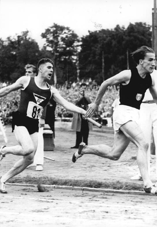 Heinz Fütterer (links) mit Manfred Steinbach