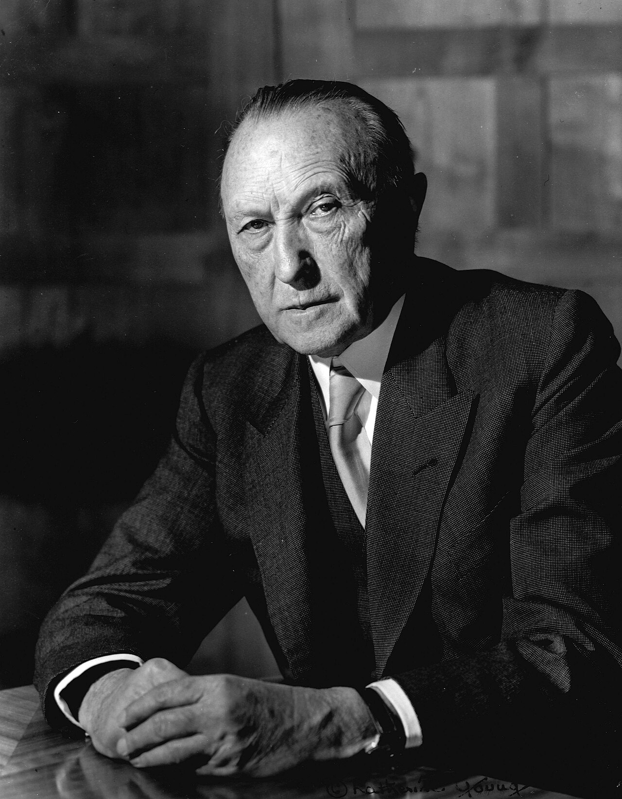 Bundeskanzler Konrad Adenauer